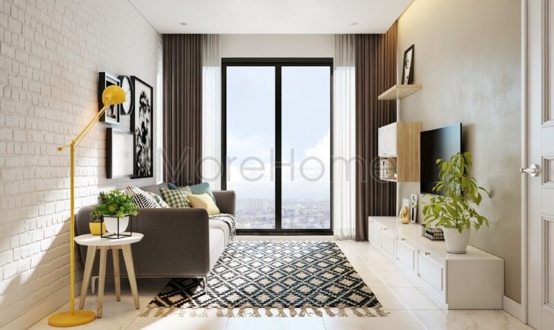 Lựa chọn phong cách thiết kế nội thất hiện đại tối giản luôn là sự lựa chọn hoàn hảo cho những căn hộ chung cư diện tích nhỏ Thiết kế chung cư hiện đại