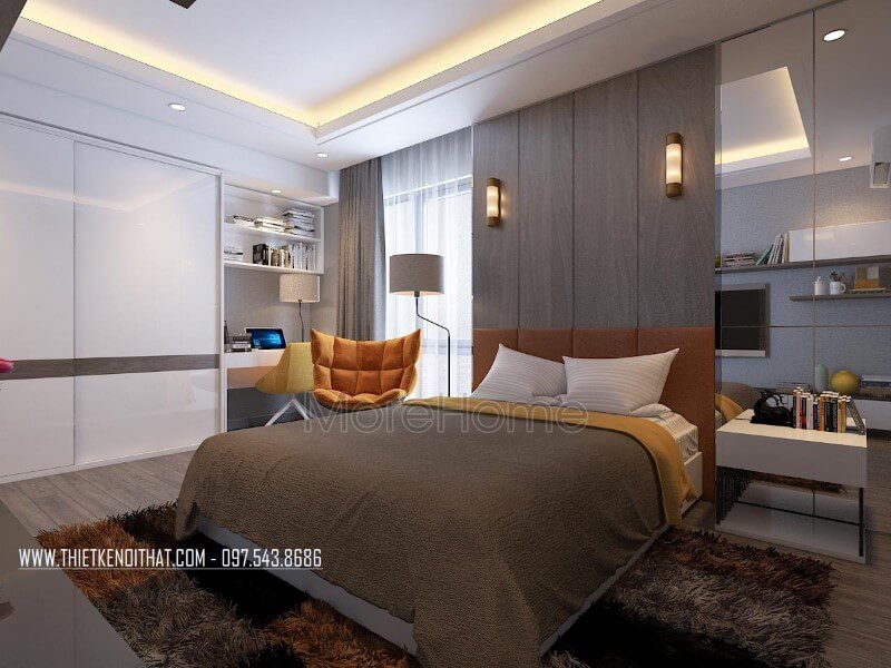 Giường ngủ hiện đại Giường ngủ hiện đại