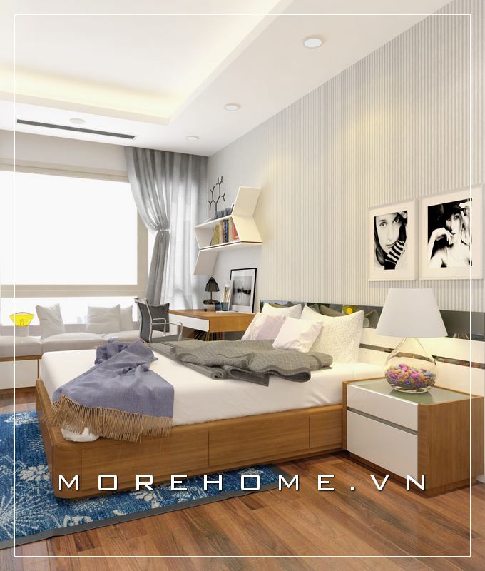Giường ngủ hiện đại Giường ngủ hiện đại