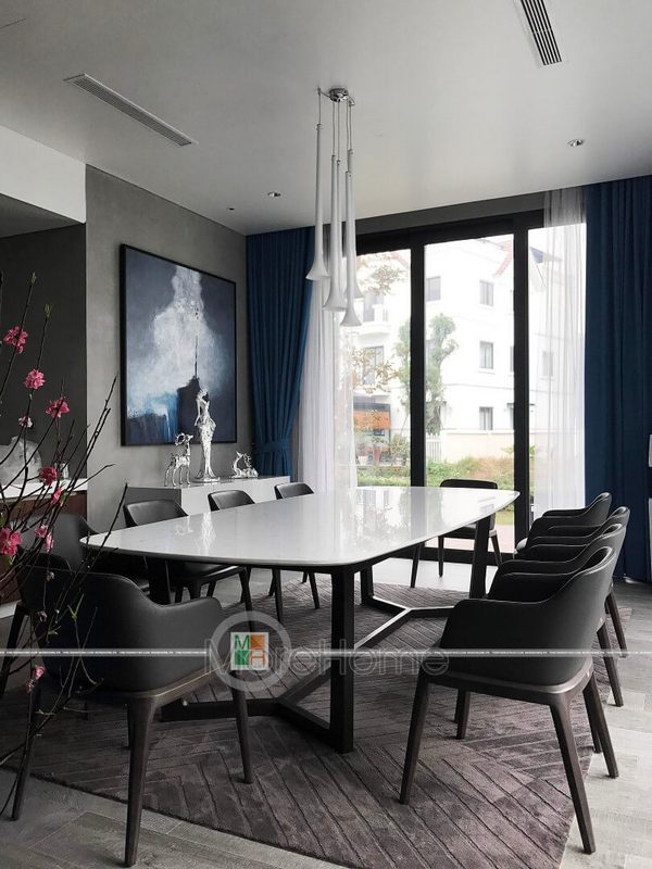 Bộ bàn ăn 10 ghế được chính tay các thợ mộc lành nghề có kinh nghiệm lâu năm, sản phẩm chính xác từng chi tiết nhỏ